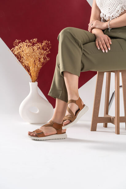 Narcisa Taba Comfort Spor Sandalet